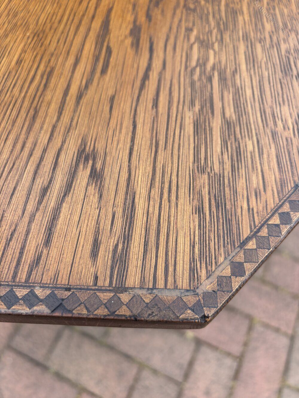 Arts & Crafts Oak Occasional Table photo vinterior