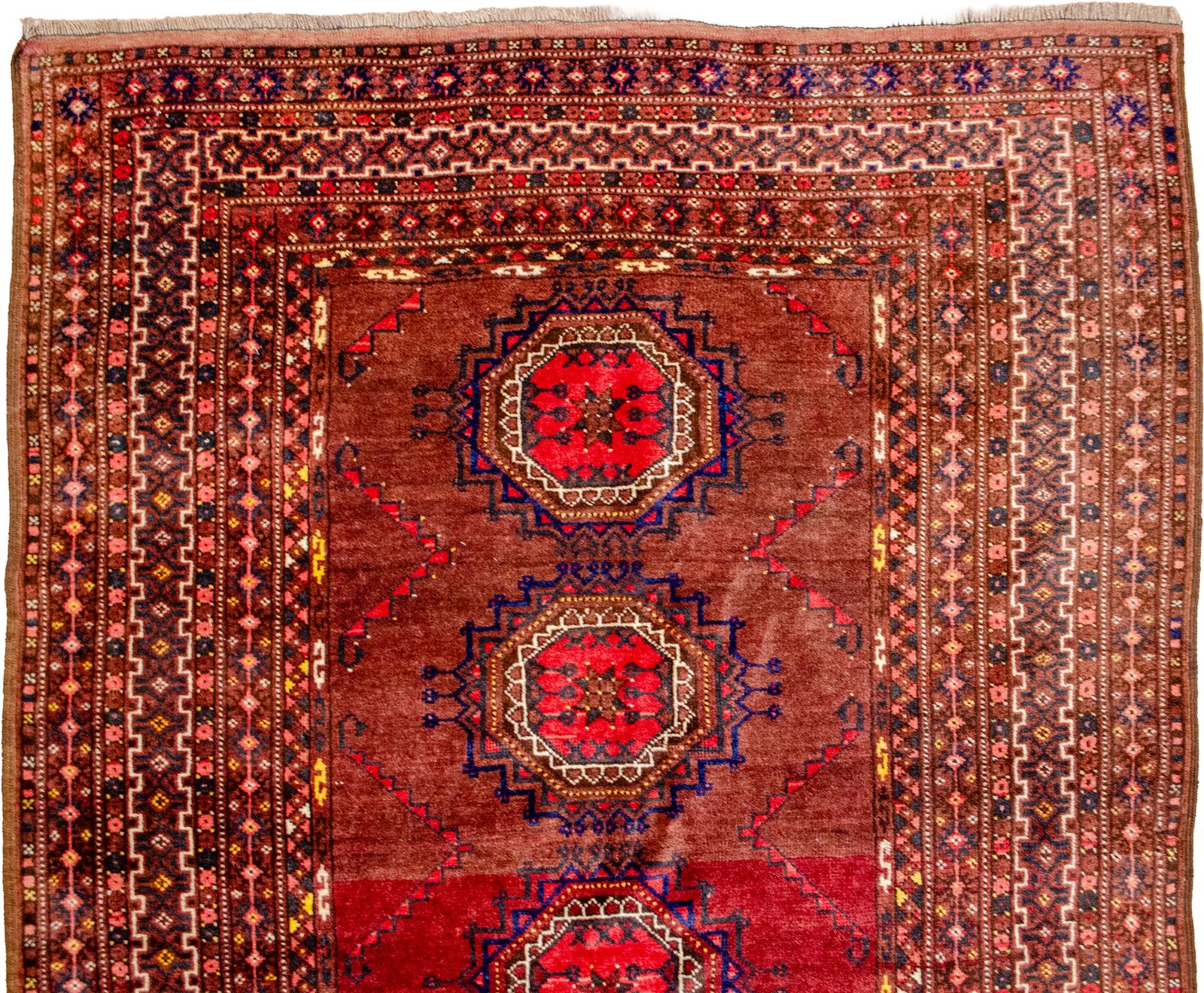 Antiek Kizilayak loper 308x118 cm photo Textiel