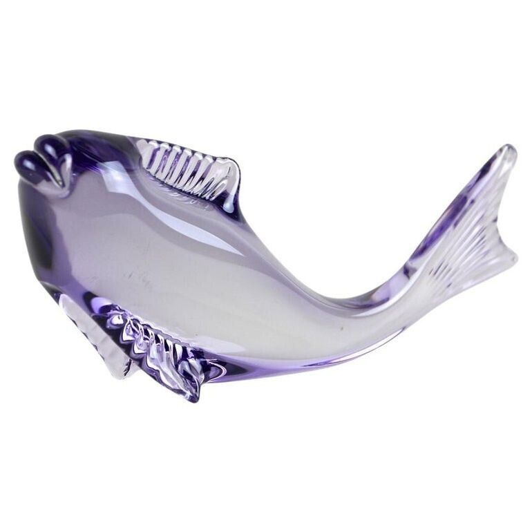 20th Century Contemporary Murano Glass Fish, Italy Ca 1970 photo furniture