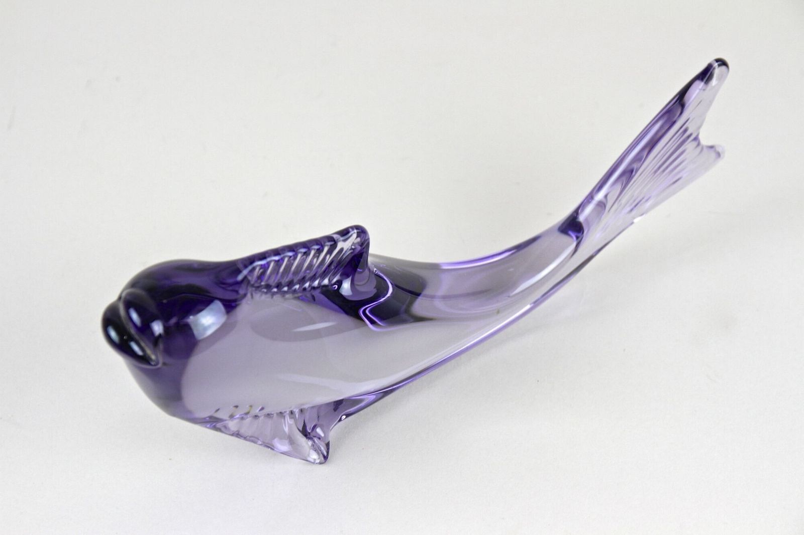 20th Century Contemporary Murano Glass Fish, Italy Ca 1970 photo vinterior