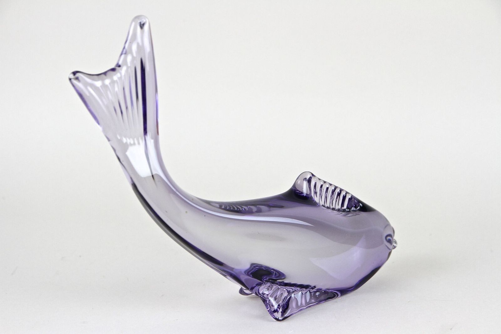 photo for sale 20th Century Contemporary Murano Glass Fish, Italy Ca 1970