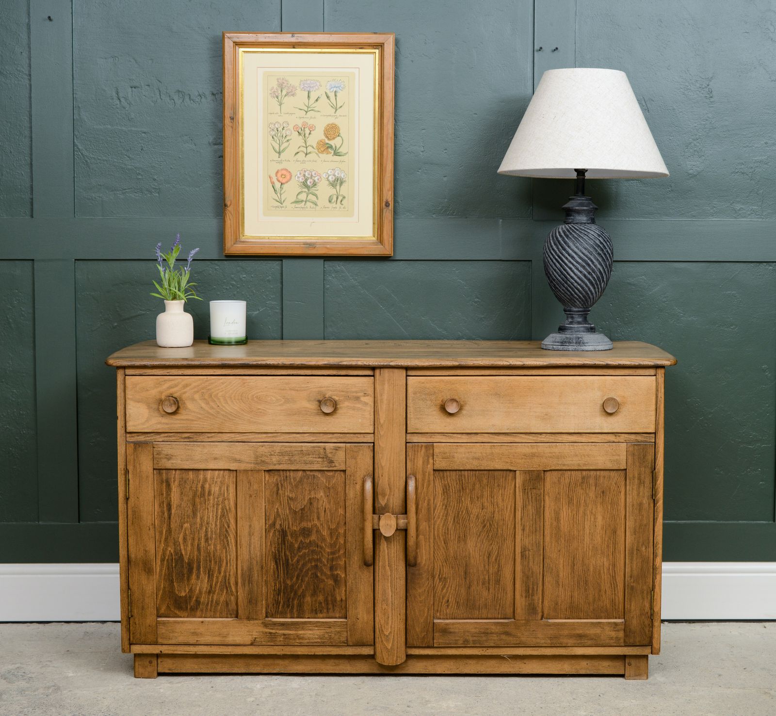 Ercol Elm Sideboard   Semi Restored   Mid Century photo furniture