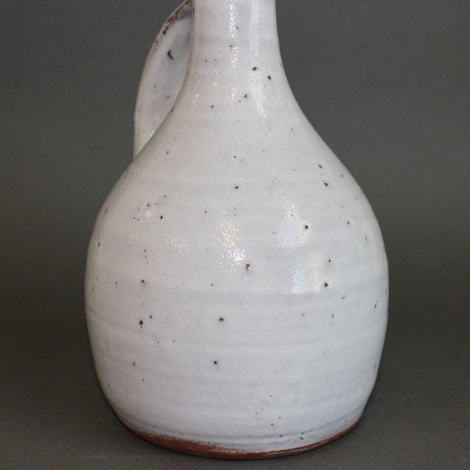 Mid Century French Ceramic Pitcher By Pierlot (Circa 1960s) photo vintage