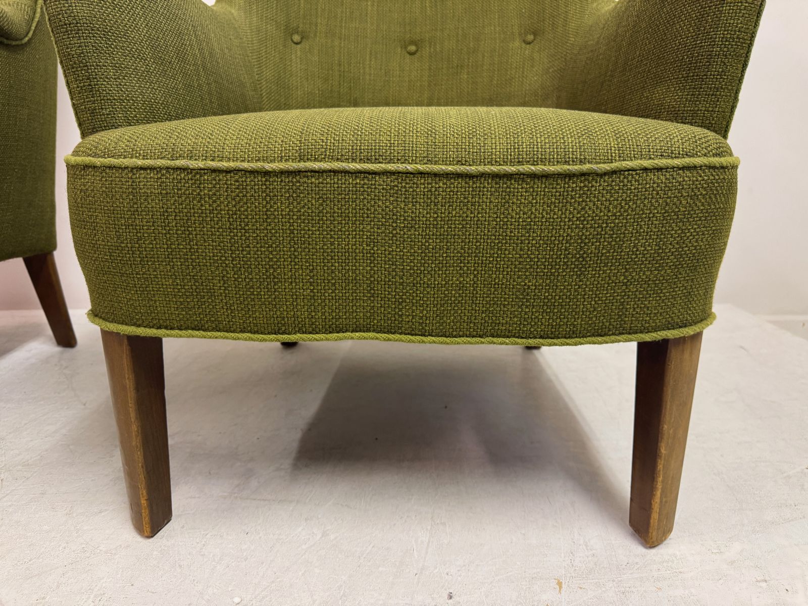 Pair Of Model 1748 Armchairs By Peter Hvidt For Fritz Hansen, Denmark, Circa 1950s photo Furniture