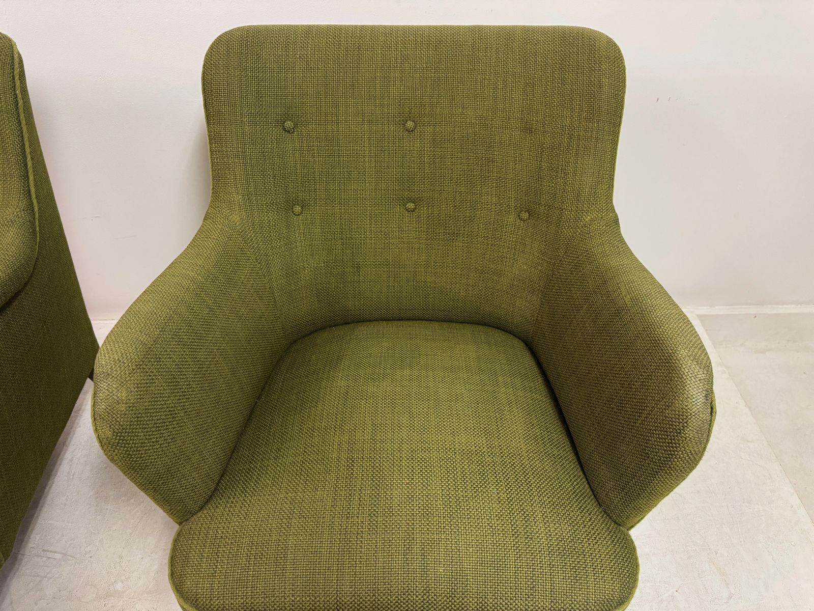 Pair Of Model 1748 Armchairs By Peter Hvidt For Fritz Hansen, Denmark, Circa 1950s photo vinterior