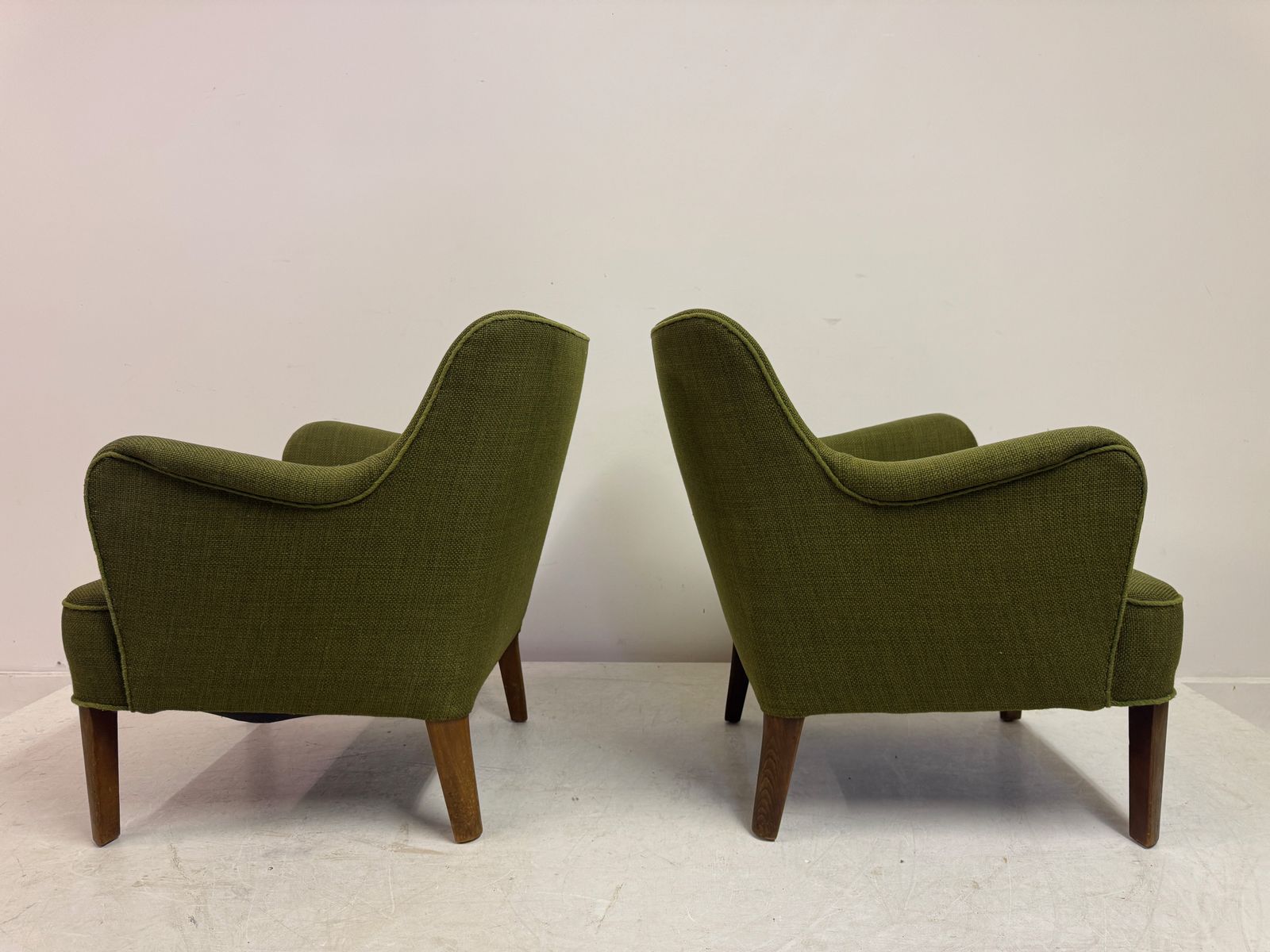 4295.0 Pair Of Model 1748 Armchairs By Peter Hvidt For Fritz Hansen, Denmark, Circa 1950s photo