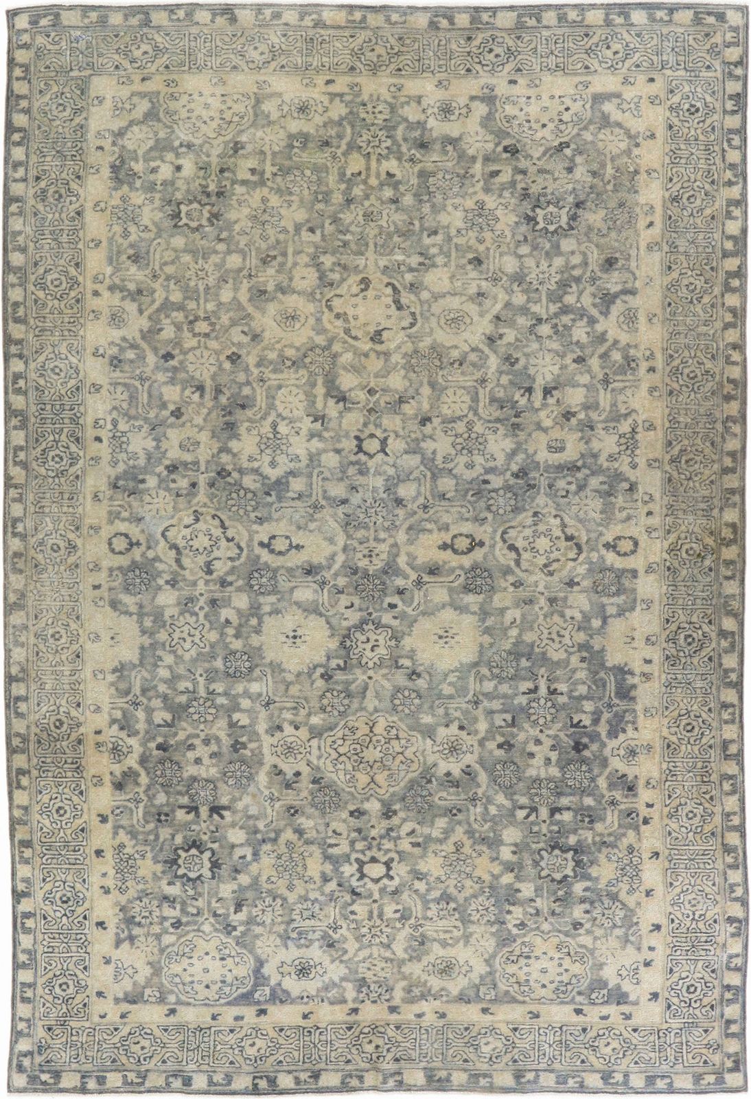 Antique German Tefzet Rug, 279 × 193cm, Circa 1920s