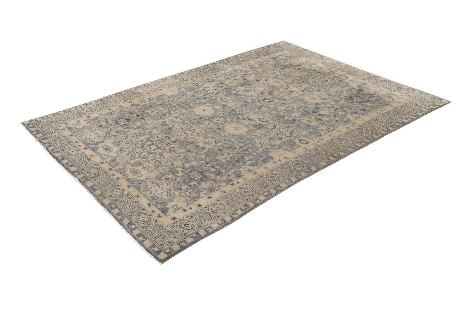 Antique German Tefzet Rug, 279 × 193cm, Circa 1920s photo furniture