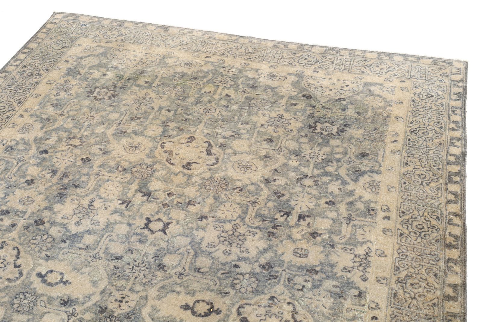 Antique German Tefzet Rug, 279 × 193cm, Circa 1920s photo Textiles