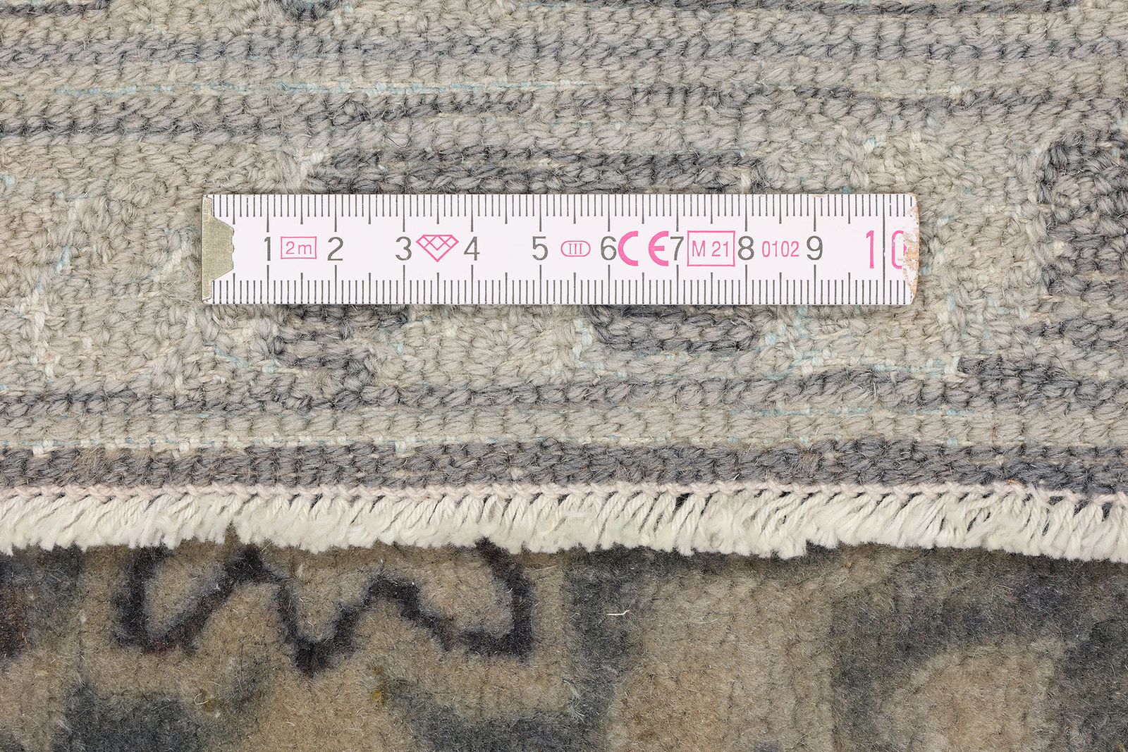 Antique German Tefzet Rug, 279 × 193cm, Circa 1920s photo vintage