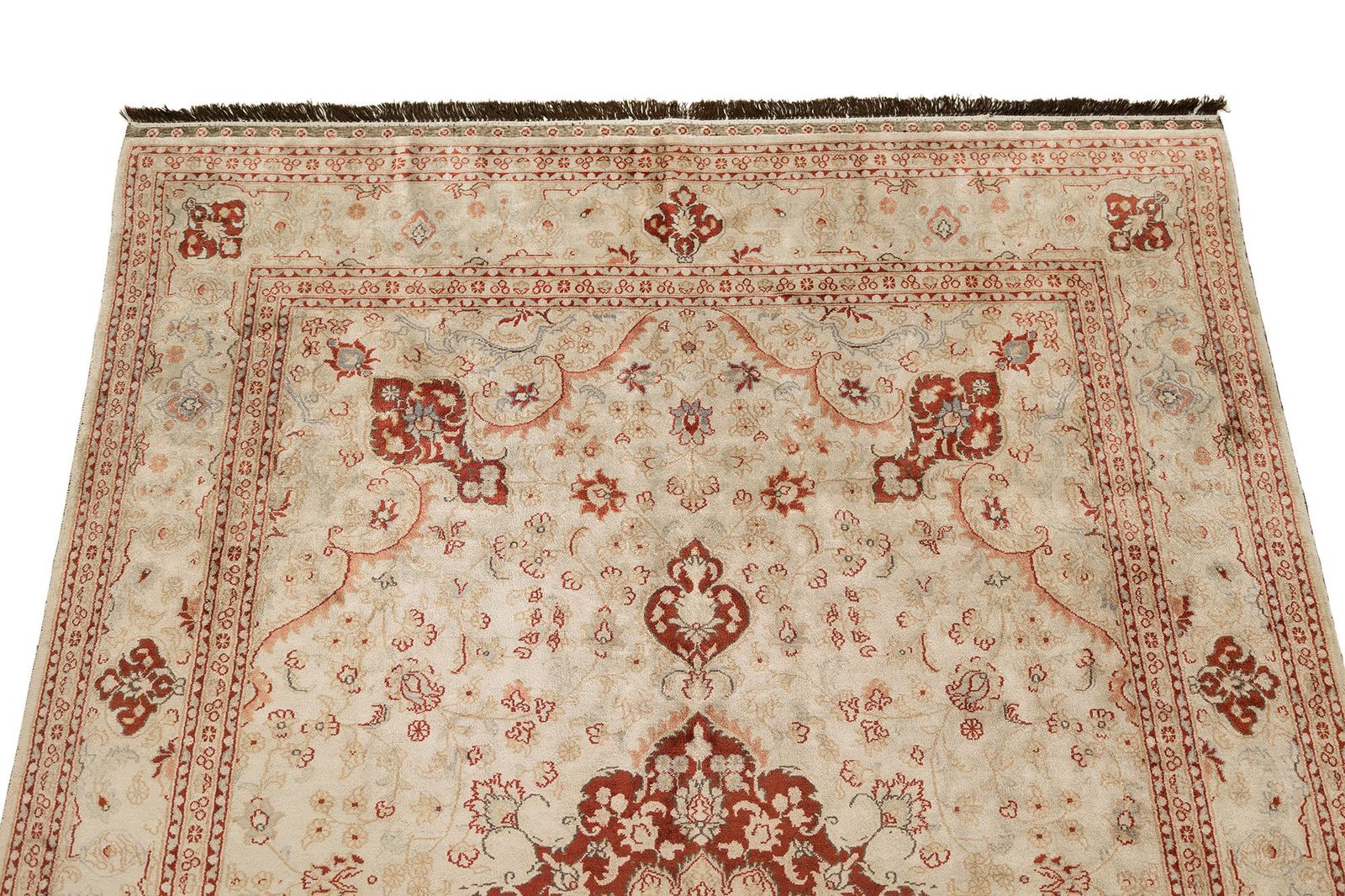 Istanbul Semi Antique Silk, 1950s photo Textiles