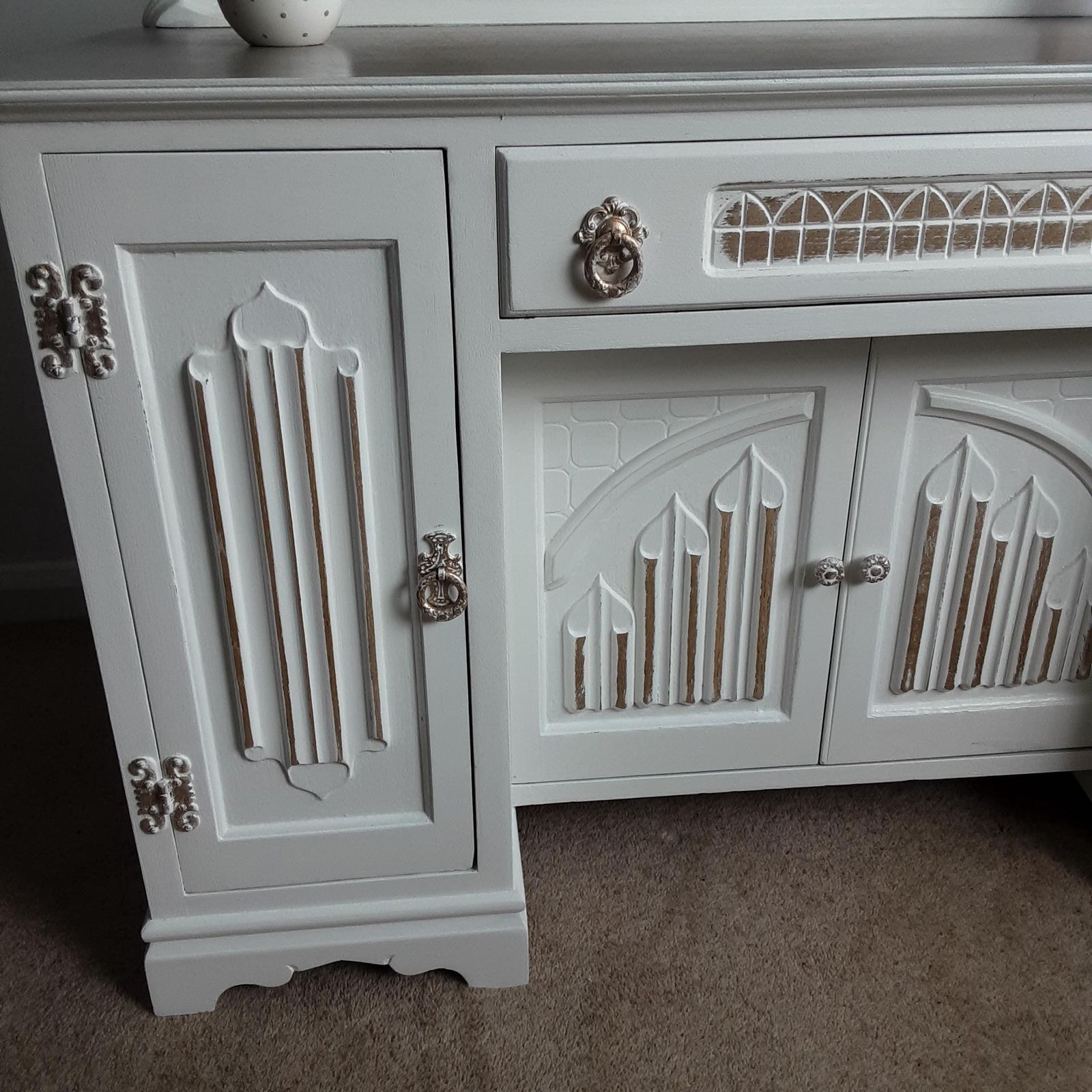 Furniture Old Charm French Style Dressing Table. photo