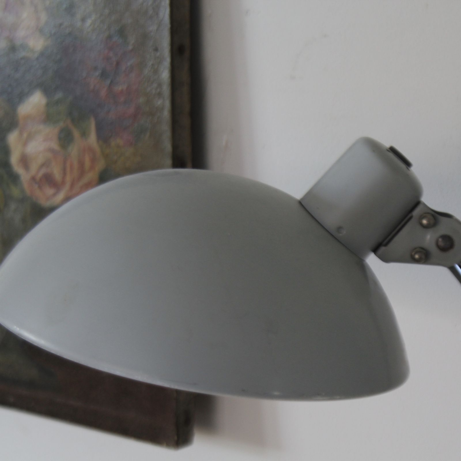 Mid Century Industrial Bauhaus Style Desk Lamp photo furniture