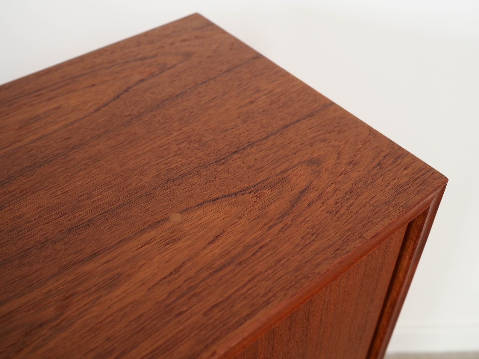 Cabinet en teck, design allemand, années 1970, fabriqué par RT Möbel photo vintage