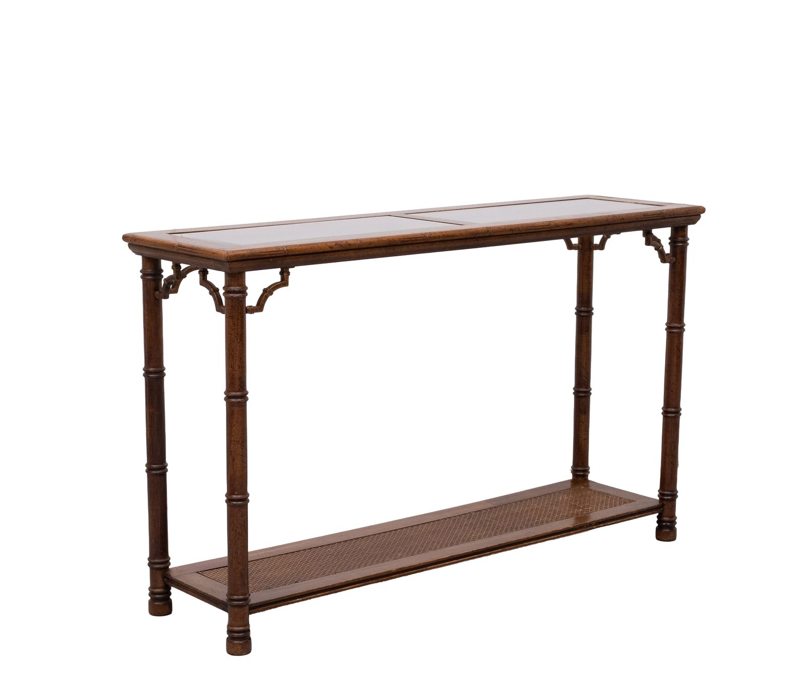 Console Faux Bamboo Chinese Chippendale Jaren 1970 photo furniture