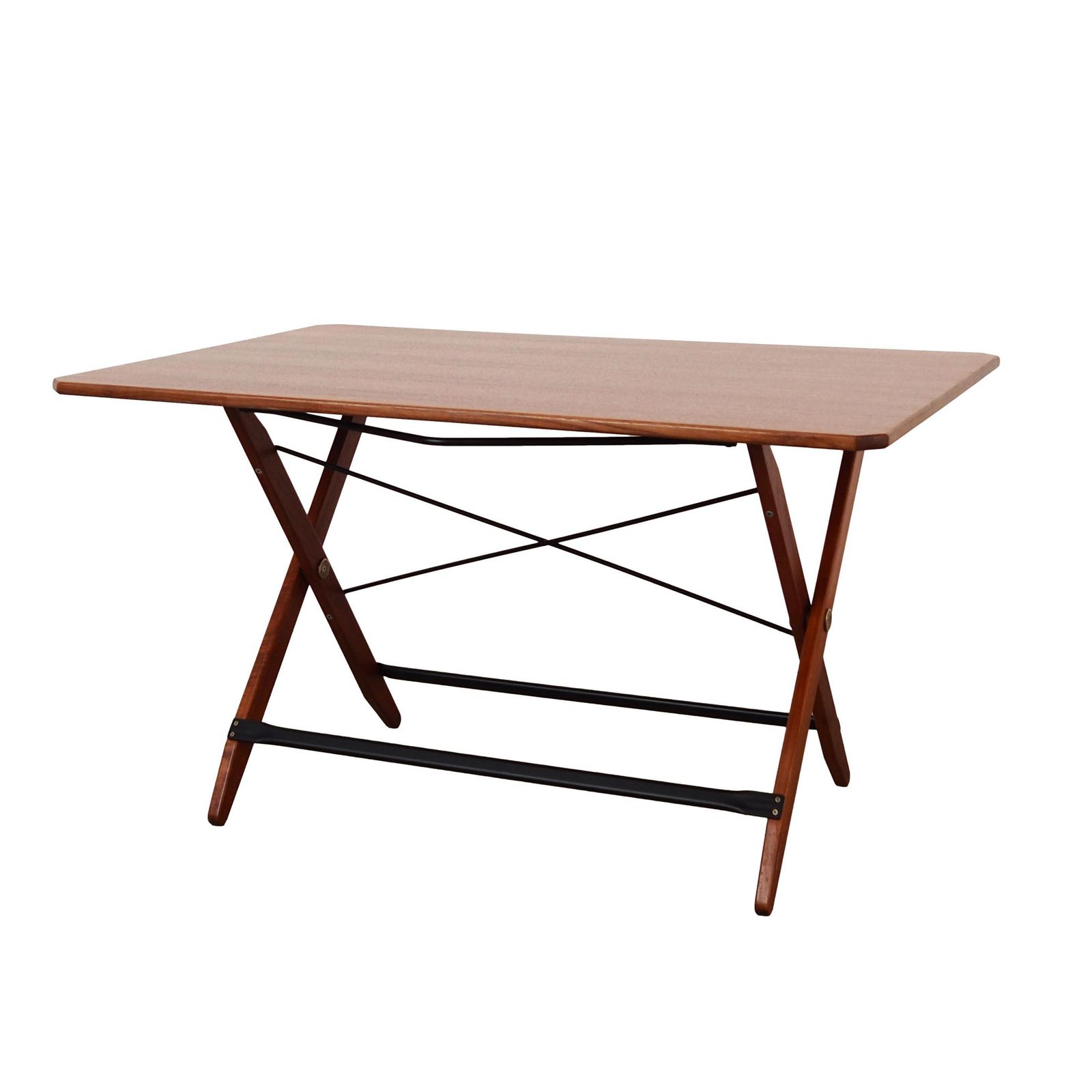 Inklapbare Teakhouten Tafel, Italiaans Design, Jaren 1970, Made In Italy