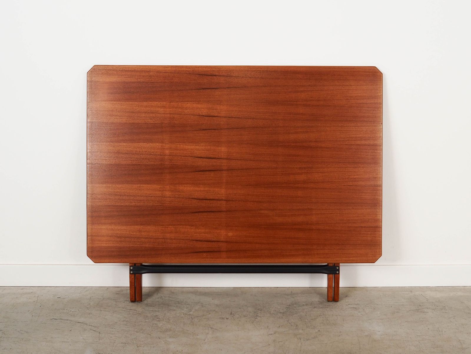 1609.0 Inklapbare Teakhouten Tafel, Italiaans Design, Jaren 1970, Made In Italy photo