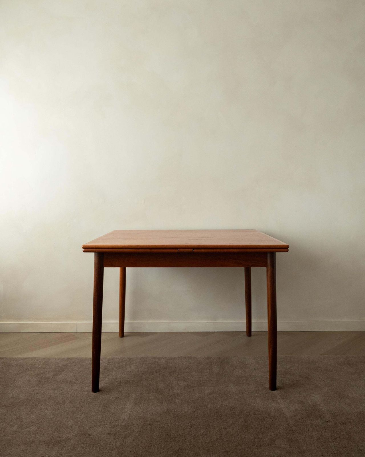 Danish Modern Teak Extendable Dining Table Model 24 By Ansager Møbler, 1960s photo furniture