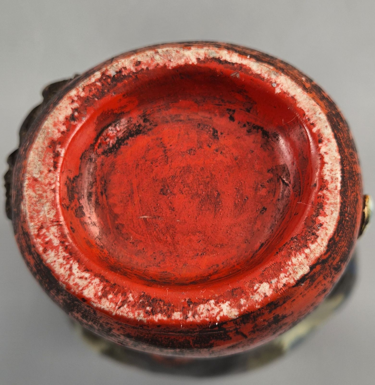 photo vinterior Japanese Sumida Gawa Vase By Inoue Ryosai, Figures On A Cliff, Meiji–Taishō C.1900–1920