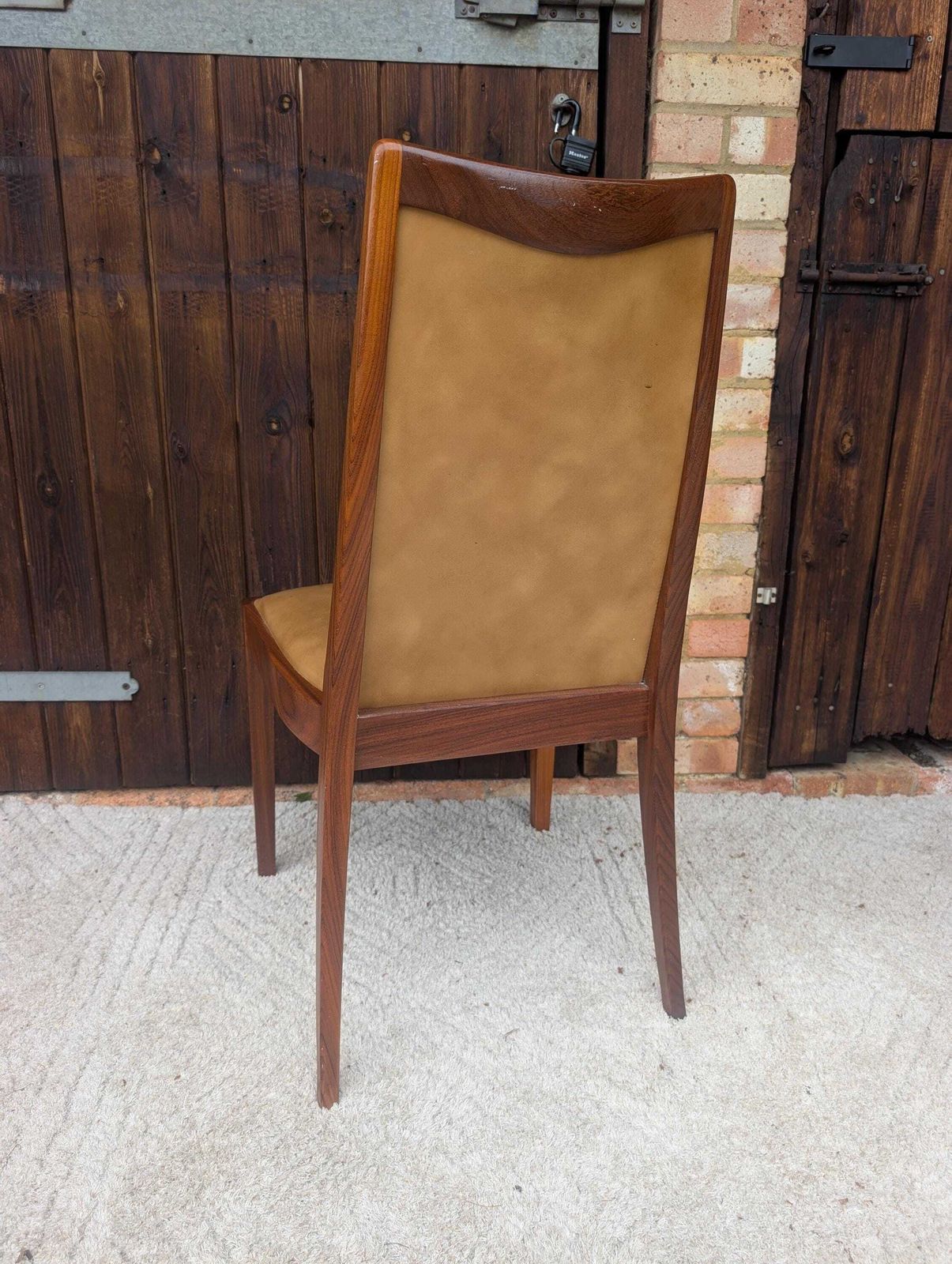 Set Of 4 X G Plan Teak Mid Century Dining Chairs photo vintage