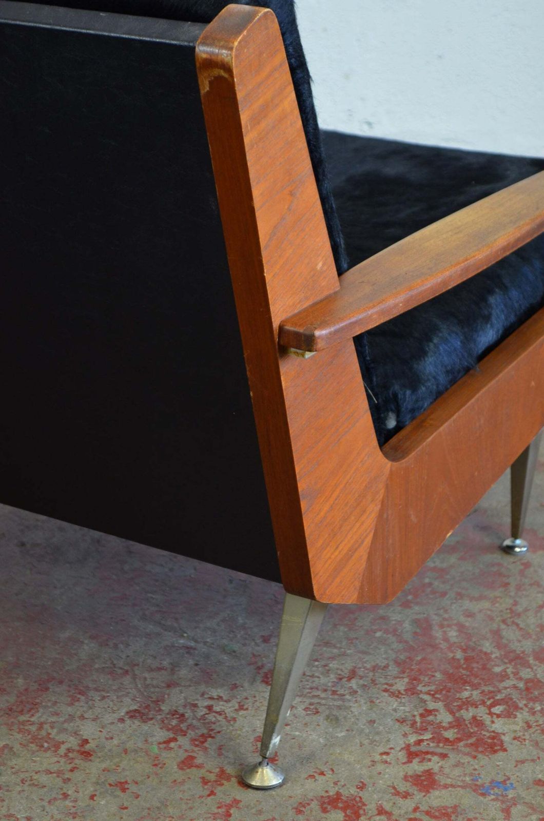 A Vintage Mid 20th Century Danish Easy Lounge Armchair photo 380.0