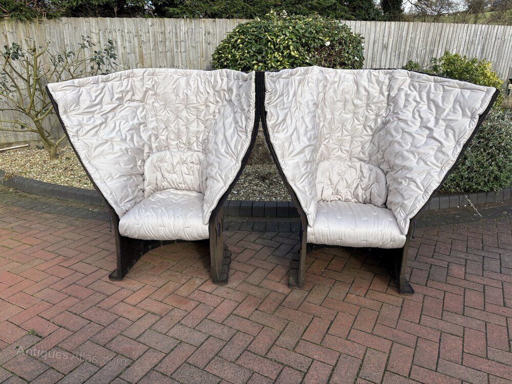 Pair Of Feltri Chairs By Gaetano Pesce For Cassina photo furniture