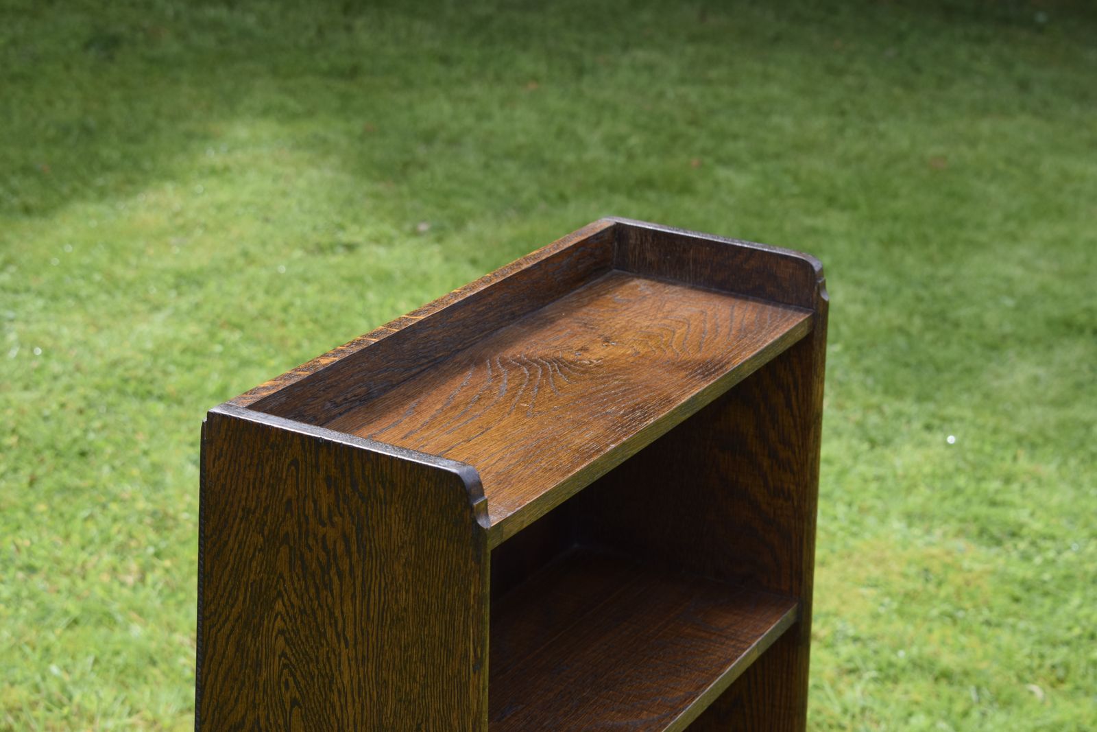 145.0 Early 20th Century Oak Bookcase photo