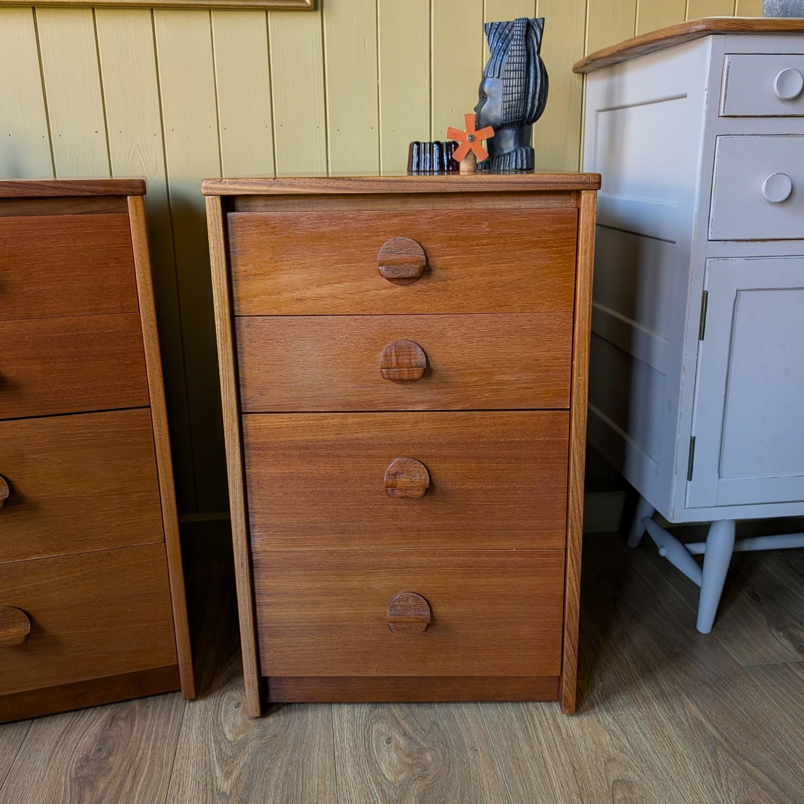 Pair Of Stag Cantata Bedsides, 1960s photo furniture