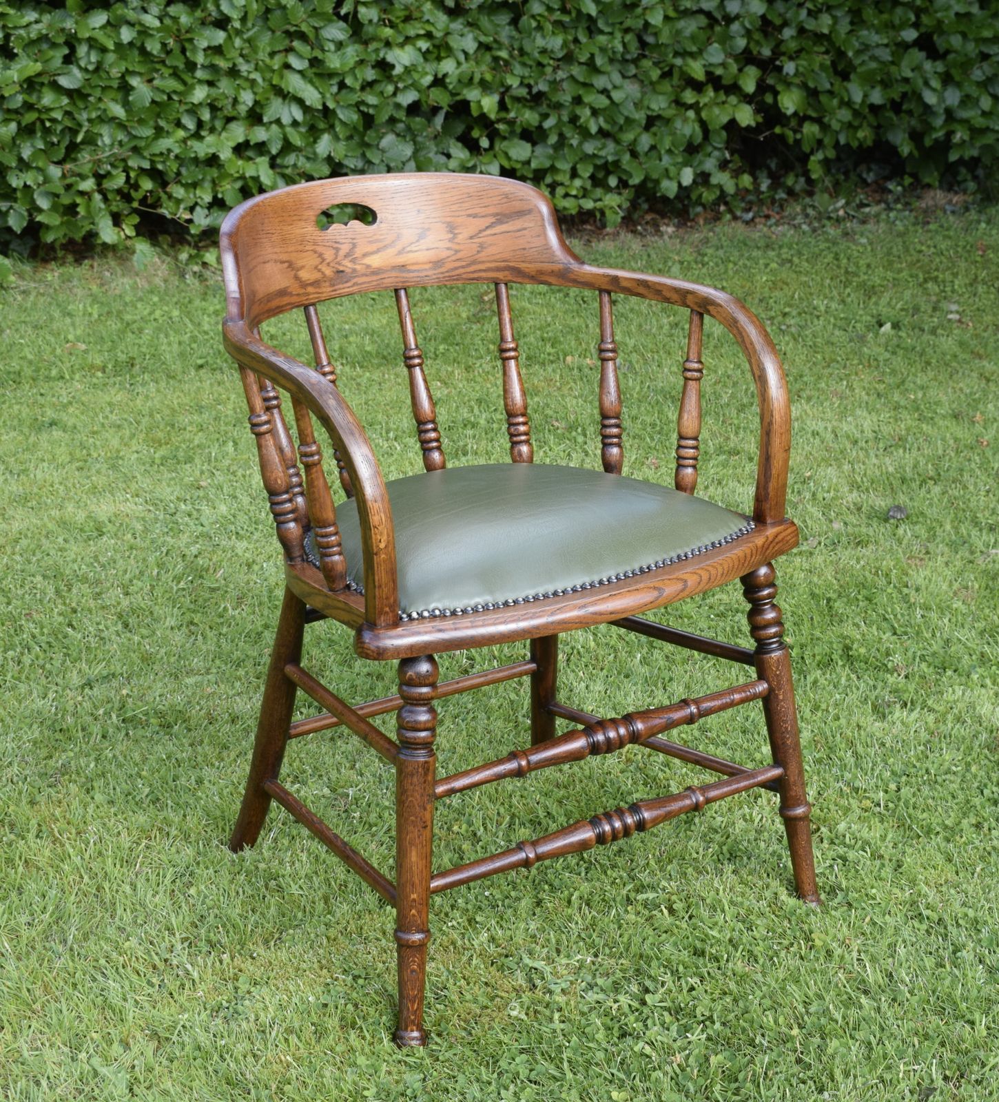 Early 20th Century Oak Desk Chair