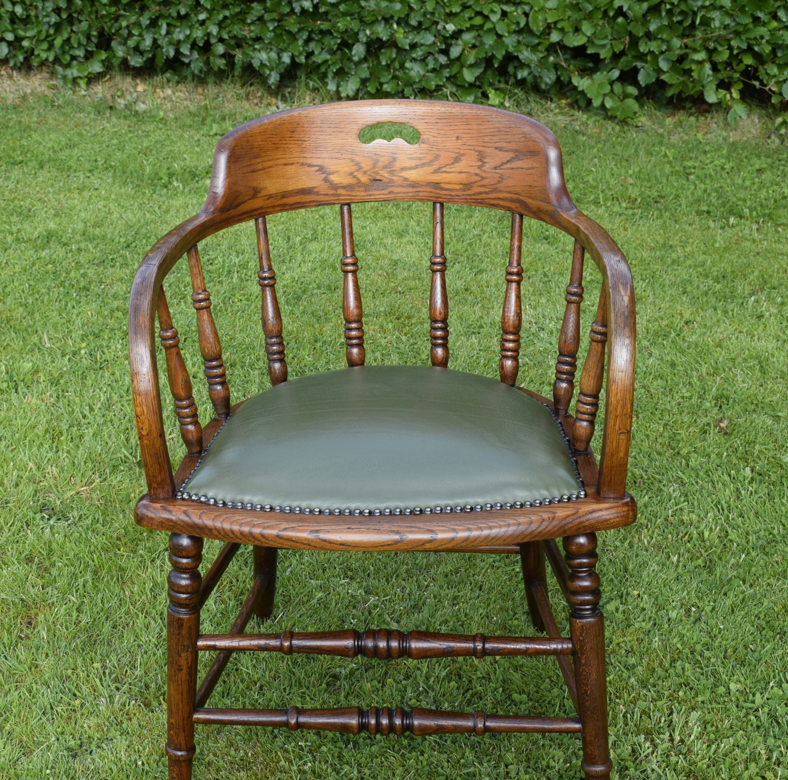 Early 20th Century Oak Desk Chair photo buy