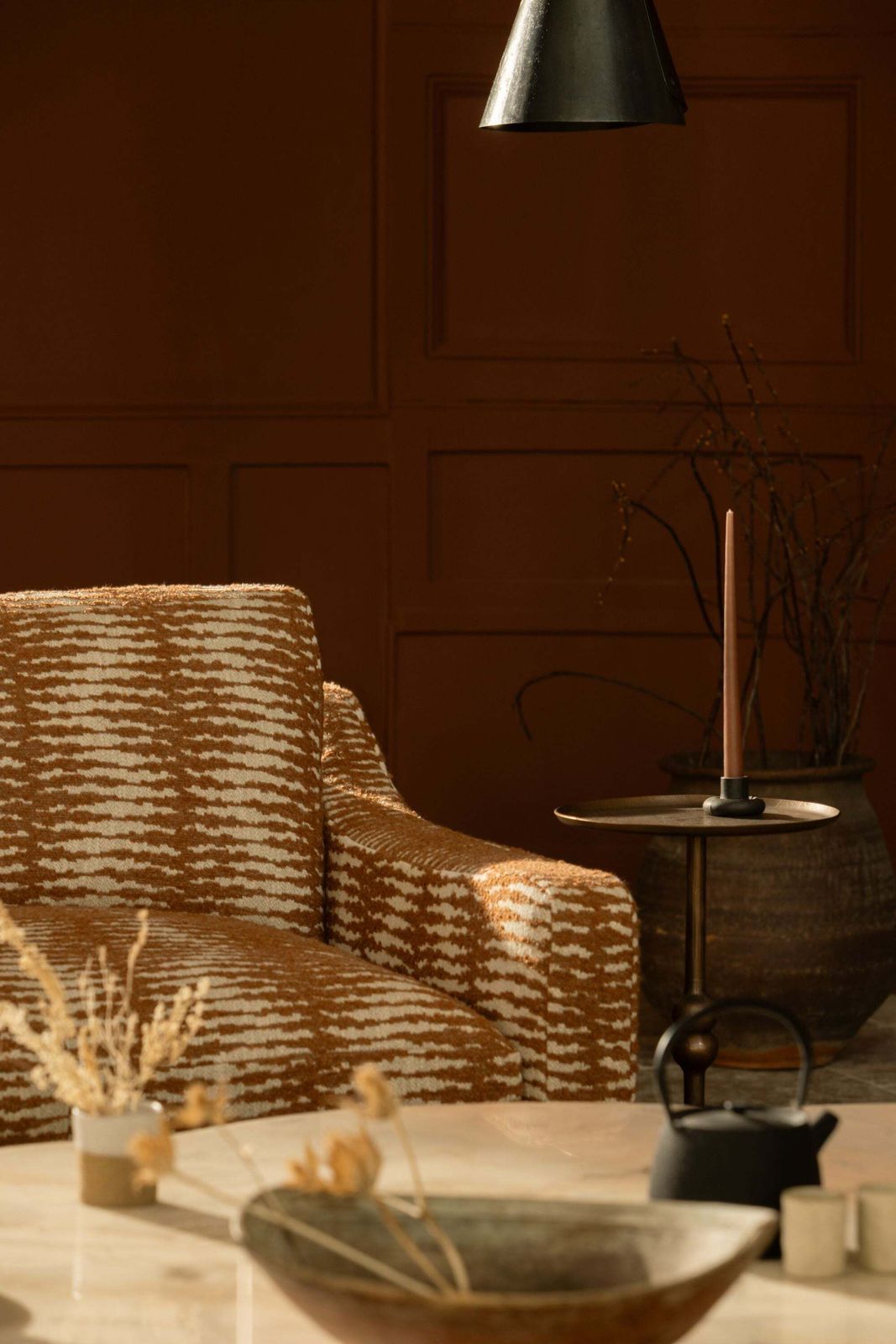 The 'Conrad' L Shaped Skirted Sofa photo Furniture
