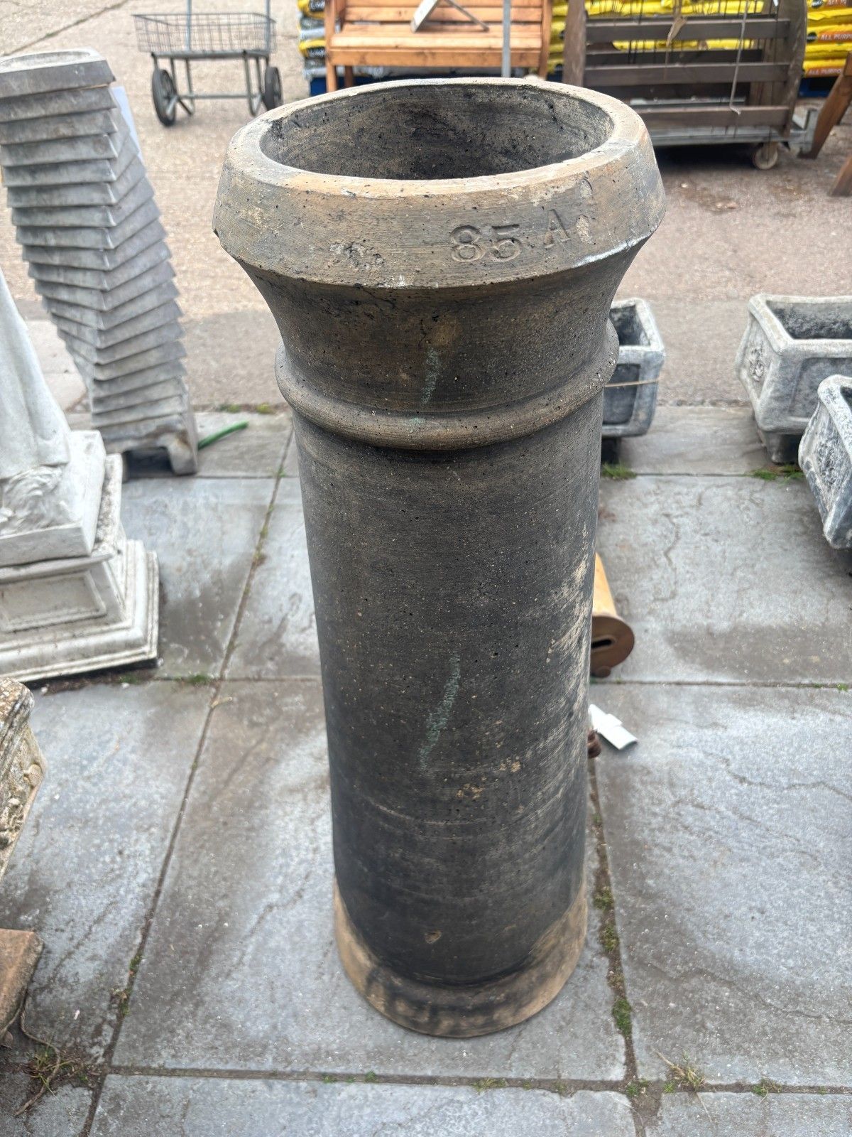 Antique Large Terracotta Chimney Pot photo for sale