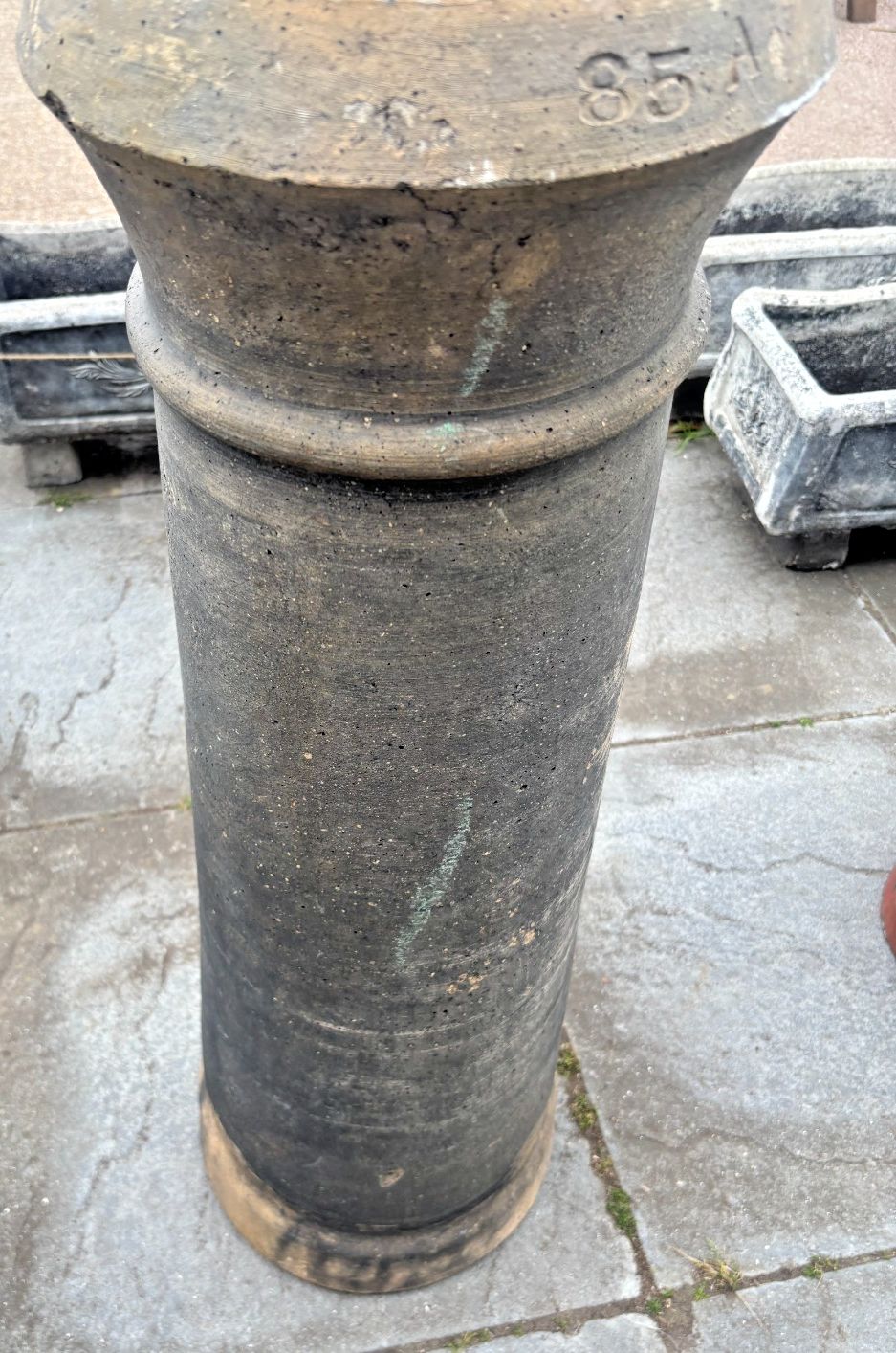 photo for sale Antique Large Terracotta Chimney Pot