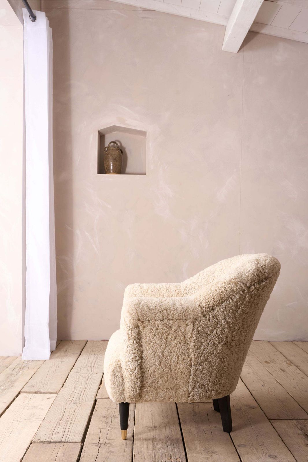 The 'Milo' Sheep Wool Armchair photo buy