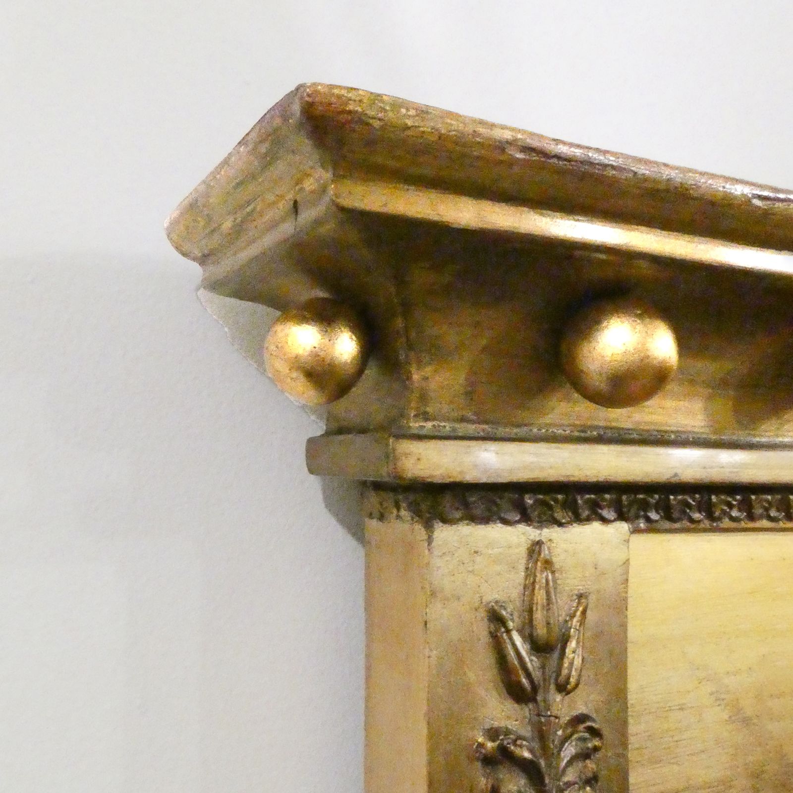 photo for sale Victorian Gilt Overmantel Wall Mirror In The Regency Style