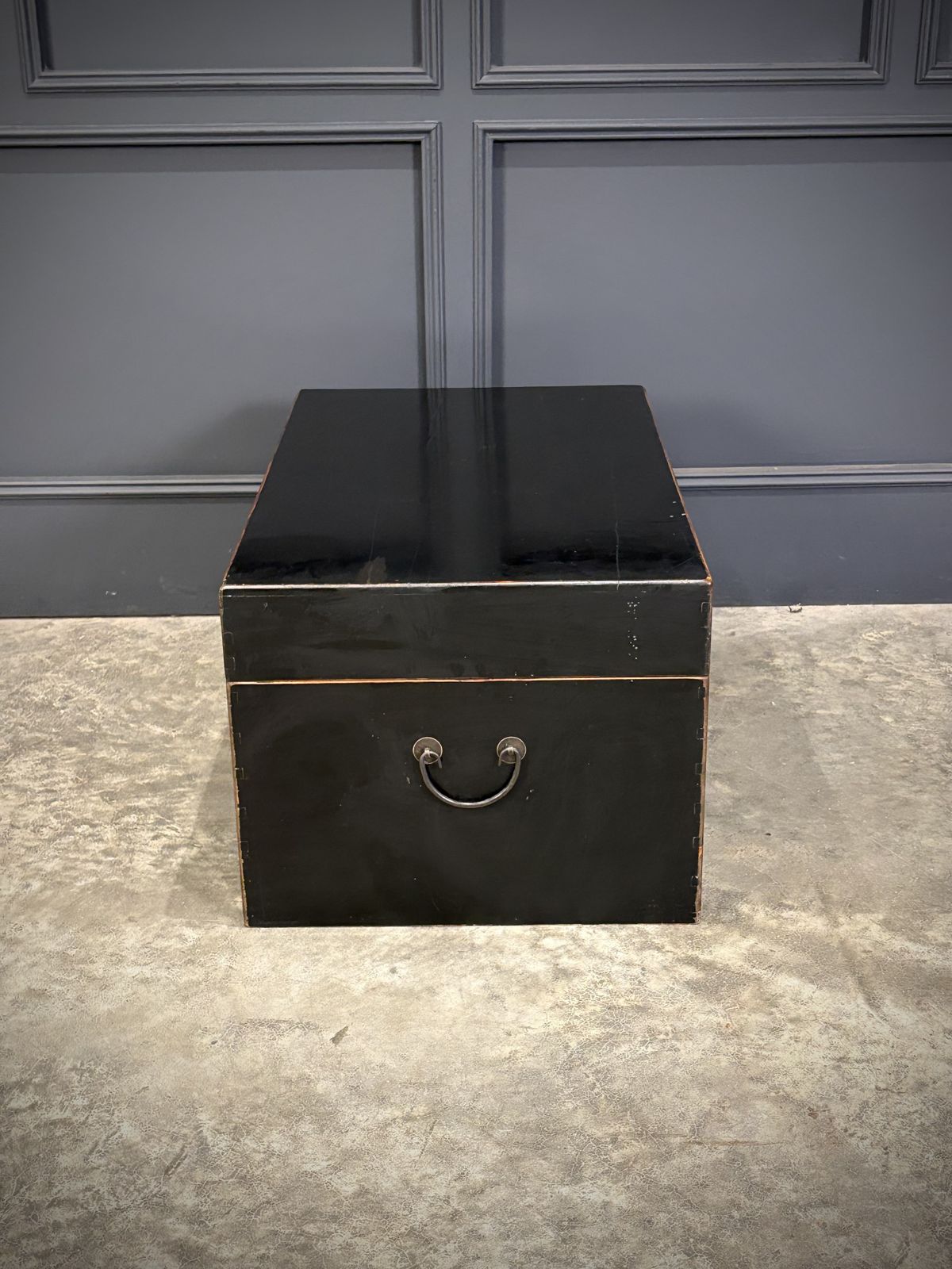 photo for sale Chinese Lacquered Trunk