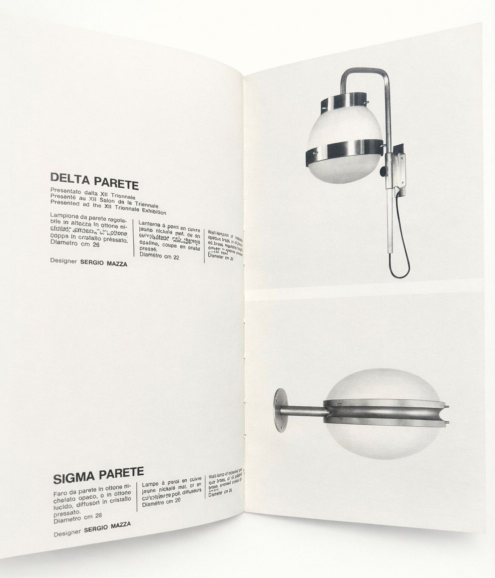 photo furniture Artemide Wall Lamp Mod. Sigma Wall   Design S. Mazza '60