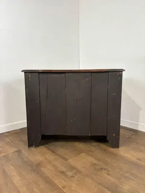 Furniture Edwardian Satinwood Chest Of Three Drawers photo