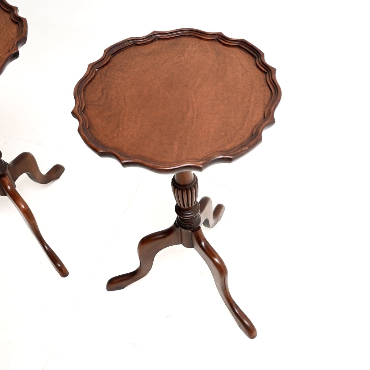 Pair Of Antique Walnut Wine Tables photo 1008.0