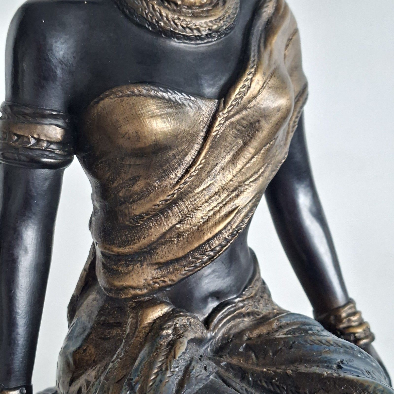 Alice Heath Austin Sculpture Statue Pride African Woman Ecila Large Vintage 1996 photo vintage