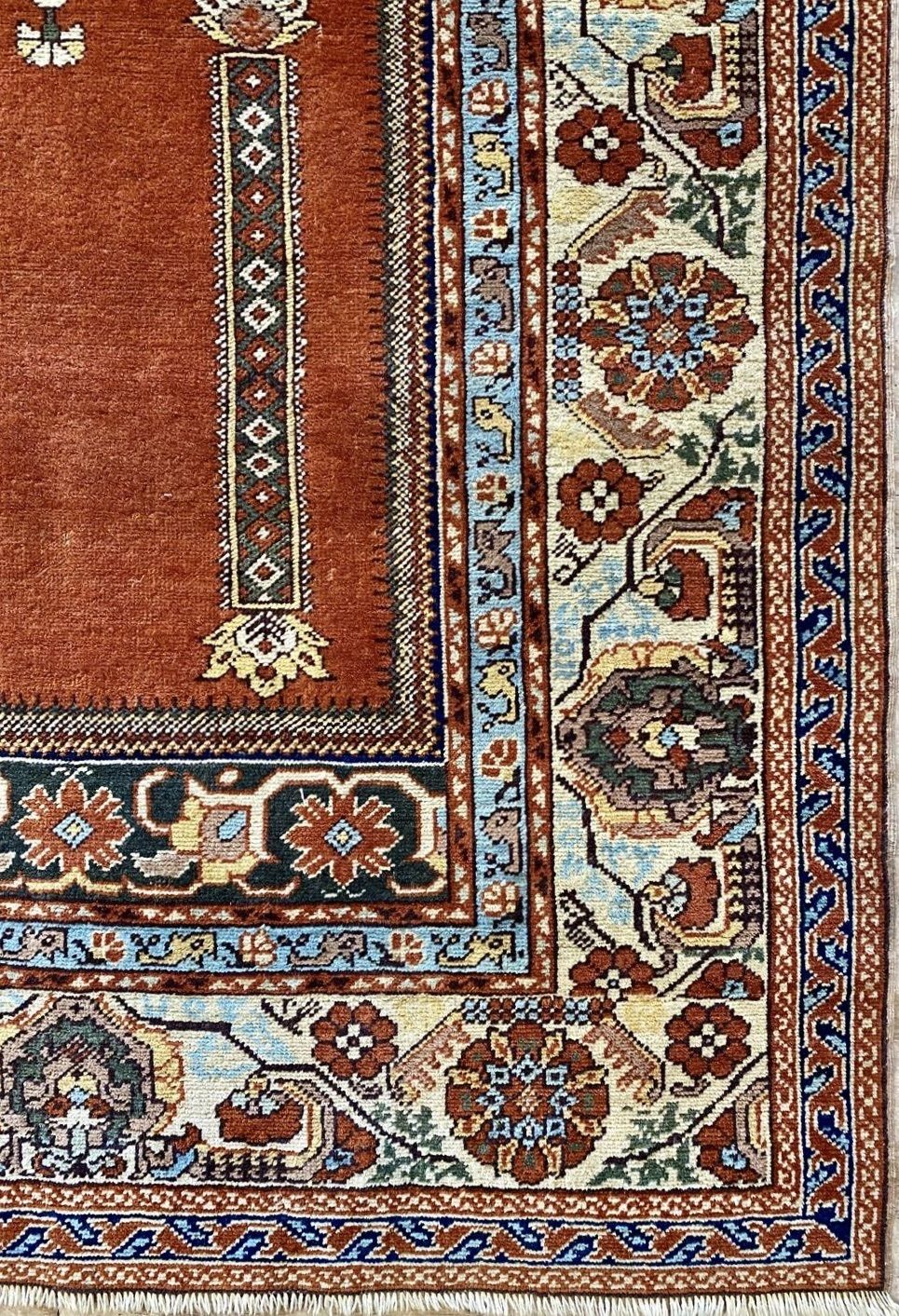 Vintage Romanian Ushak Design Rug 186x119 photo furniture