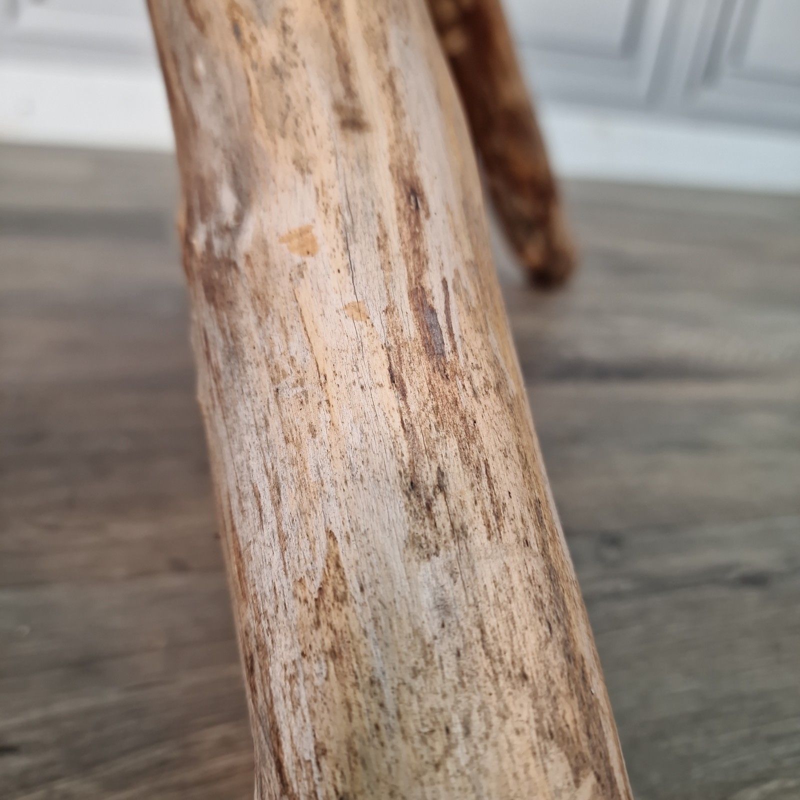 Rustic Tree Coffee Table Solid Hardwood Live Edge Trunk Root Branch Base Wood photo buy