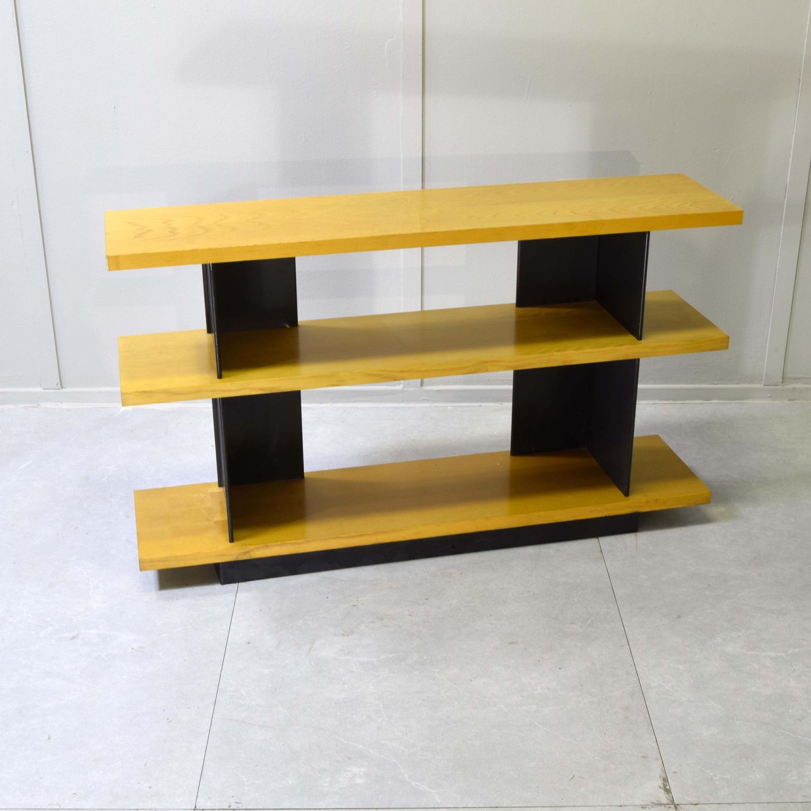 Mid Century Modern Maple And Metal Console Table By Charlotte Perriand photo Furniture