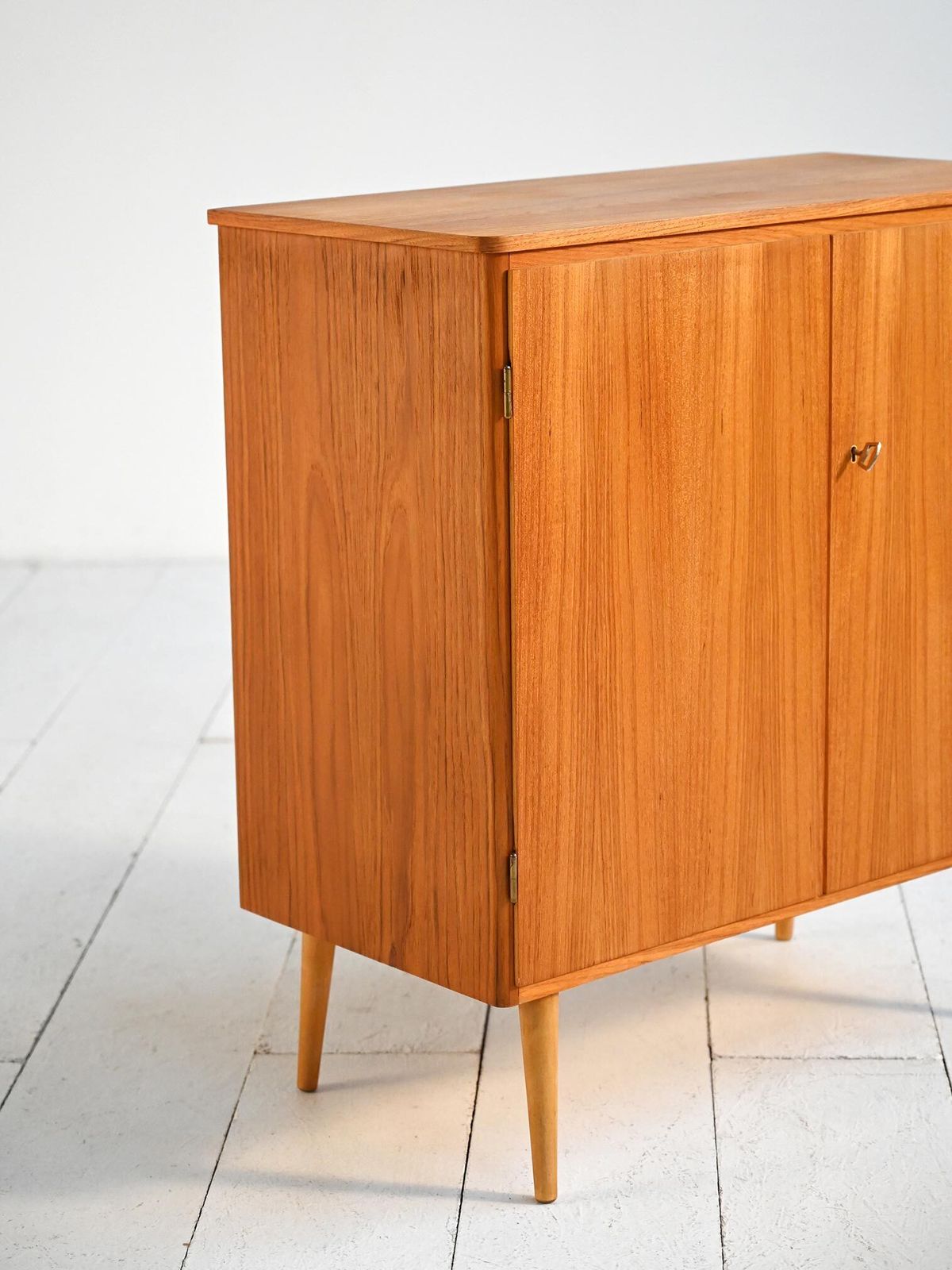 Mid Century Northern European Teak Cabinet, 1950s–1960s photo vinterior