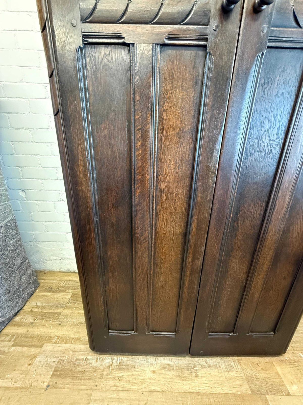 Early Ercol Solid Oak Wardrobe | C.1951–1957 photo buy