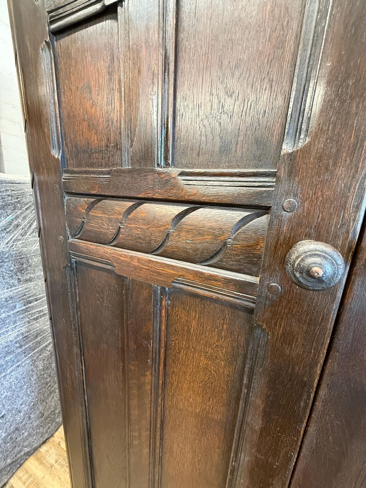photo furniture Early Ercol Solid Oak Wardrobe | C.1951–1957