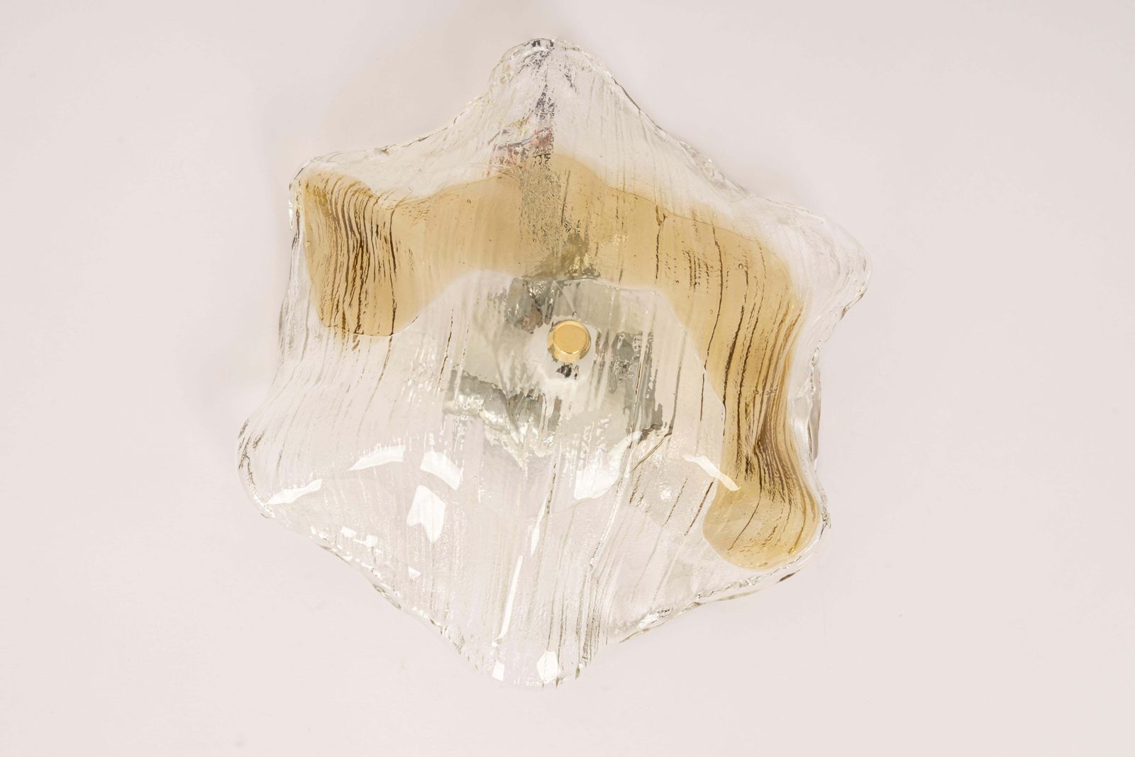 1364.0 Large Kalmar Flushmount Lights, Undine, Austria, 1970s photo