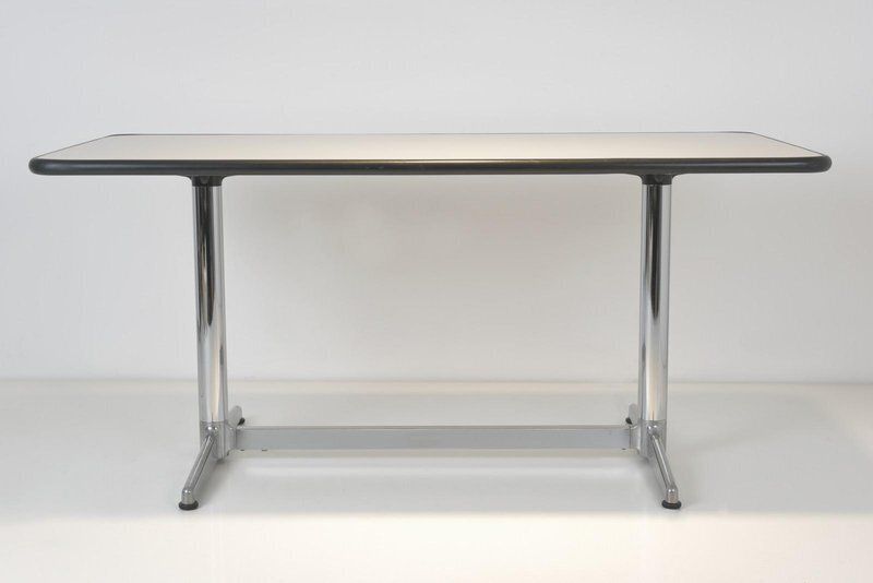 Worktable In Aluminium By Giancarlo Piretti For Mobilier International, France, 1970 photo 2173.0