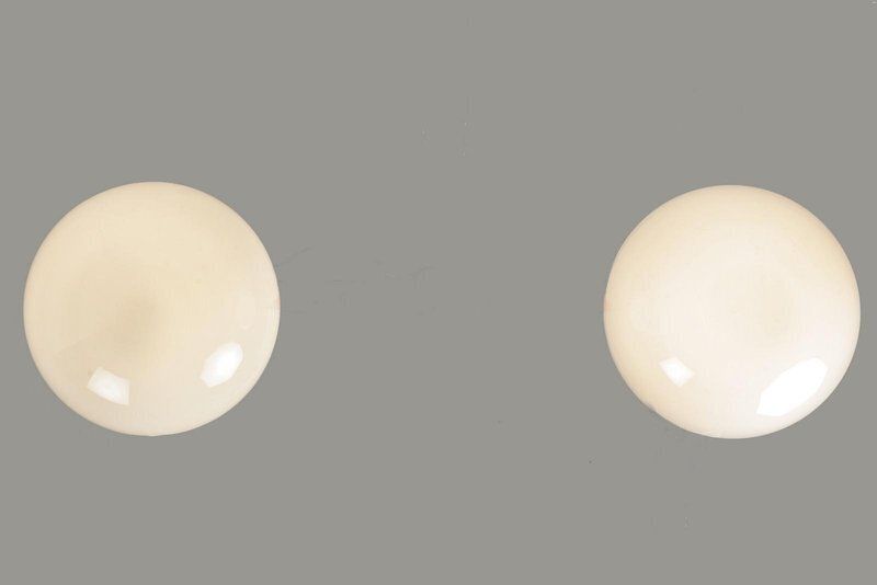 Sphere Lights In Frosted Glass, 1928, Set Of 2 photo buy