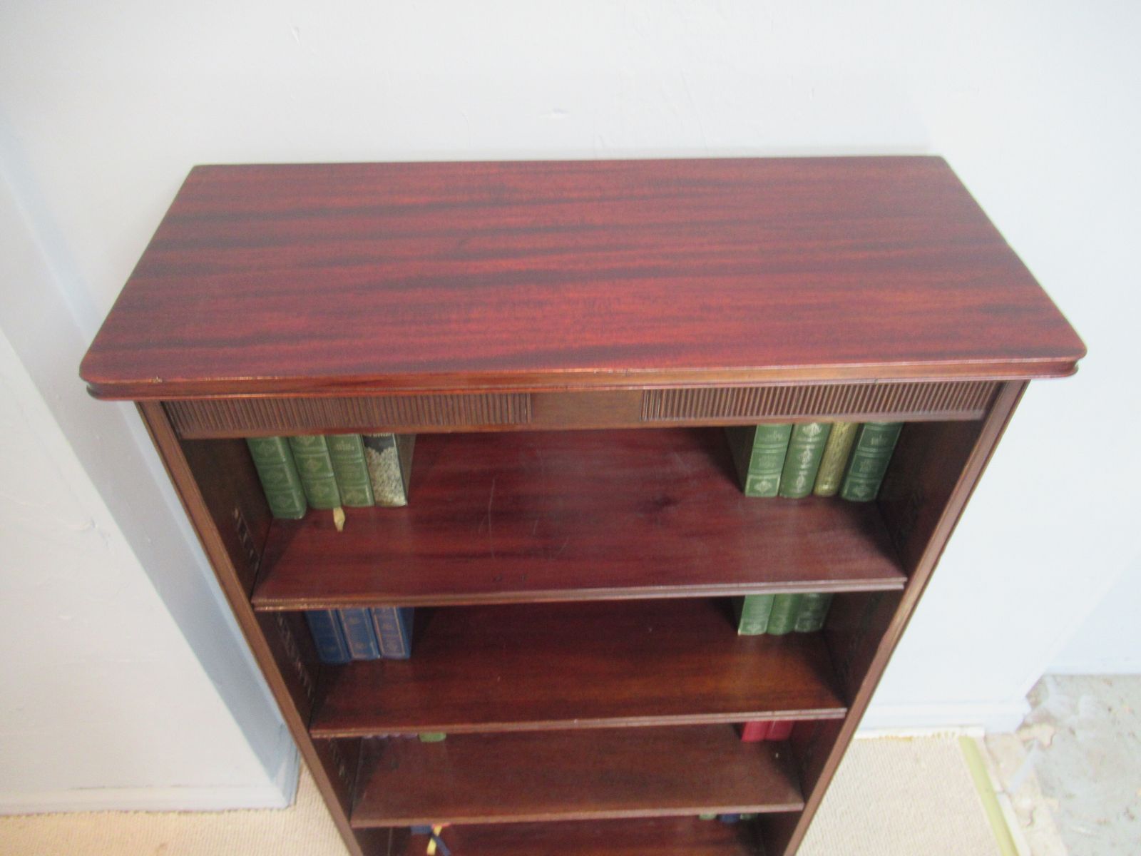 Mahogany   Open Bookcase 1930s photo buy